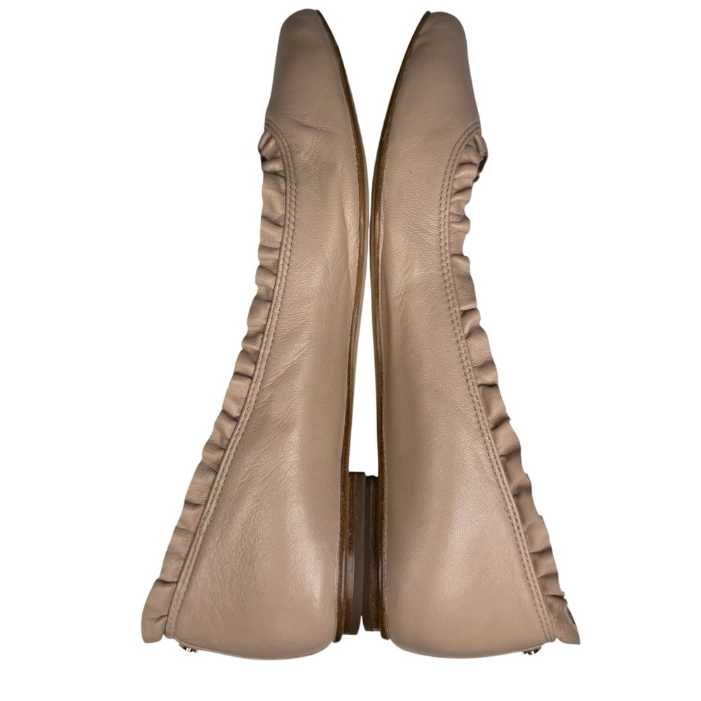 Kate Spade Nicole Blush Pink Leather Pointed Flats 7.5 - Picture 3 of 9